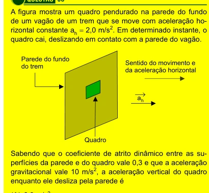 Figura da questao 63 da prova Santa Casa 2020